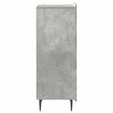 Drawer Cabinet Concrete Grey 33 x 34.5 x 92 cm Engineered Wood 894388