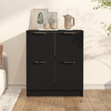 Sideboard Black 60x30x70 cm Engineered Wood 811098