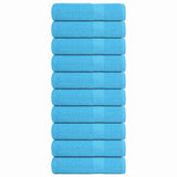 Bath Towels "FROGN" 10 pcs Turquoise 100x150 cm 360 gsm 136982