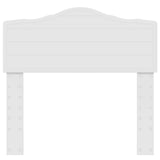 Headboard White Engineered wood 888704