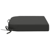 4-Piece Seat Cushions SOEST 4 pcs 100% Polyester Anthracite 945248