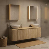 Bathroom Cabinet Set 5 pcs Sonoma Oak Engineered Wood 3406489