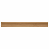 Wall Shelf with Shelf 4 pcs Brown 80 x 9 x 3 cm Engineered Wood 42020018