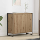 Side Cabinet Artisian Oak 79 x 36 x 75 cm Engineered Wood 886605