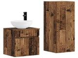 Bathroom Furniture Set 2 pcs Old Wood 33 x 34.5 x 100 cm 3406141