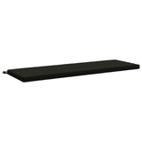 2-Piece Bench Cushions SOEST 2 pcs 100% Polyester Black 949459
