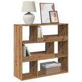 Book Cabinet/Room Divider Artisan Oak 100x33x94.5 cm 854444