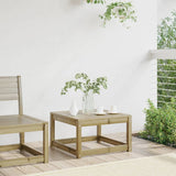 Garden Footstool Natural Pine Treated Pine Wood 63.5 cm Modular 844683