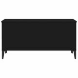 Coffee Table Black 90x44.5x45 cm Engineered Wood 819589