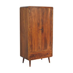 Curved Chestnut Wardrobe IN3589