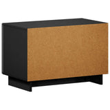 TV Stand 60 x 34.5 x 40 cm Black Engineered Wood 8011559