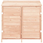 Garden Shed 102x52x112 cm Solid Wood Fir 152182