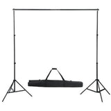 Backdrop Support System 300 x 300 cm Black 160067
