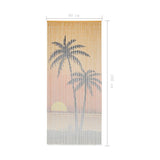 Insect Door Curtain Bamboo 90x200 cm 45736