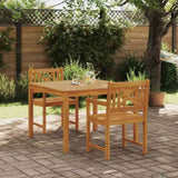 Garden Dining Set 3 pcs Brown Solid Acacia wood 3375658