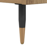 Coffee Table Artisan Oak 102 x 44.5 x 50 cm Engineered Wood 882679