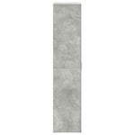 Shoe Cabinet with Door Grey 80 x 39 x 180 cm Engineered wood 3333869