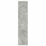 Shoe Cabinet with Door Grey 80 x 39 x 180 cm Engineered wood 3333869