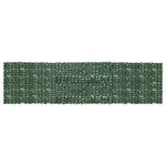 Balcony Screen with Dark Green Leaves 600x150 cm 315494