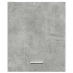 ZNTS Hanging Cabinet Concrete Grey 50x31x60 cm Engineered Wood 856106