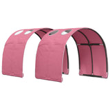 Bed with Tunnel 4 pcs Artisian Oak and Pink Engineered Wood 3423692