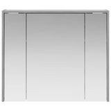 Bathroom Mirror Cabinet Grey Sonoma 73.5 x 16 x 62.5 cm 889172