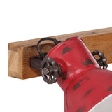 Wall Lamp 25 W Distressed Red 45x25 cm E27 371824