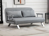Two-Seater Click-Clack Sofa Bed - Light Grey T3398P330484