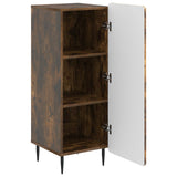 Sideboard Smoked Oak 34.5 x 33 x 92 cm Engineered Wood 894370