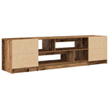 TV Cabinet Old Wood 188.5x41x50 cm Engineered Wood 3328424