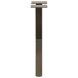 Coffee Table Legs X-Shaped 2 pcs Natural Steel 38x cm Steel 4012895