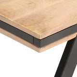 Coffee Table 114x65x40 cm Solid Mango Wood 288118