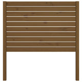 Bed Headboard Honey Brown 106x4x100 cm Solid Wood Pine 819008