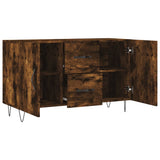 Sideboard Smoked Oak 100x36x60 cm Engineered Wood 828169