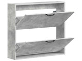 Wall-Mounted Shoe Cabinet HOORN 71 x 17 x 86 cm Engineered Wood 897298