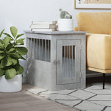 Dog Crate Furniture Concrete Grey 45x62x59 cm Engineered Wood 838312