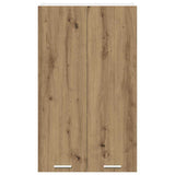 Hanging Cabinet Artisan Oak 60 x 31 x 100 cm Engineered Wood 884361