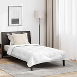 All-Season Duvet with Pillow 2 pcs White Microfiber 3376569