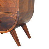 Split Chestnut Bedside IN3615