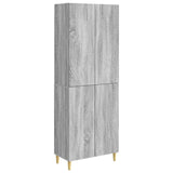 Cabinet Set 2 pcs 66 x 34.5 x 90 cm Engineered Wood 3416544