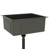 Handmade Kitchen Sink Black Stainless Steel 51503