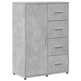 Sideboard Concrete Grey 60x31x84 cm Engineered Wood 840509