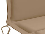 Low Back Chair Cushion GEMERT 6 pcs 100% Polyester Taupe 946521