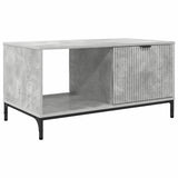 Coffee Table Concrete Grey 90 x 49 x 46 cm Engineered Wood 883447