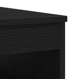 Drawer Cabinet Black Oak 40x50x76 cm Engineered Wood 862009