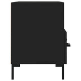 TV Cabinet Black 80x36x50 cm Engineered Wood 828973