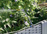 Garden Planter 5 pcs LiGht Grey 120 x 120 x 142 cm PP 42002902