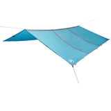 Camping Tarp Blue 420x440 cm Waterproof 94677