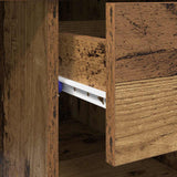 Desk with Drawer Old Wood 90 x 49 x 75 cm Engineered Wood 869272