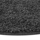 Anti-slip Shaggy Rug Dark grey 160 x 160 cm PP 4019775
